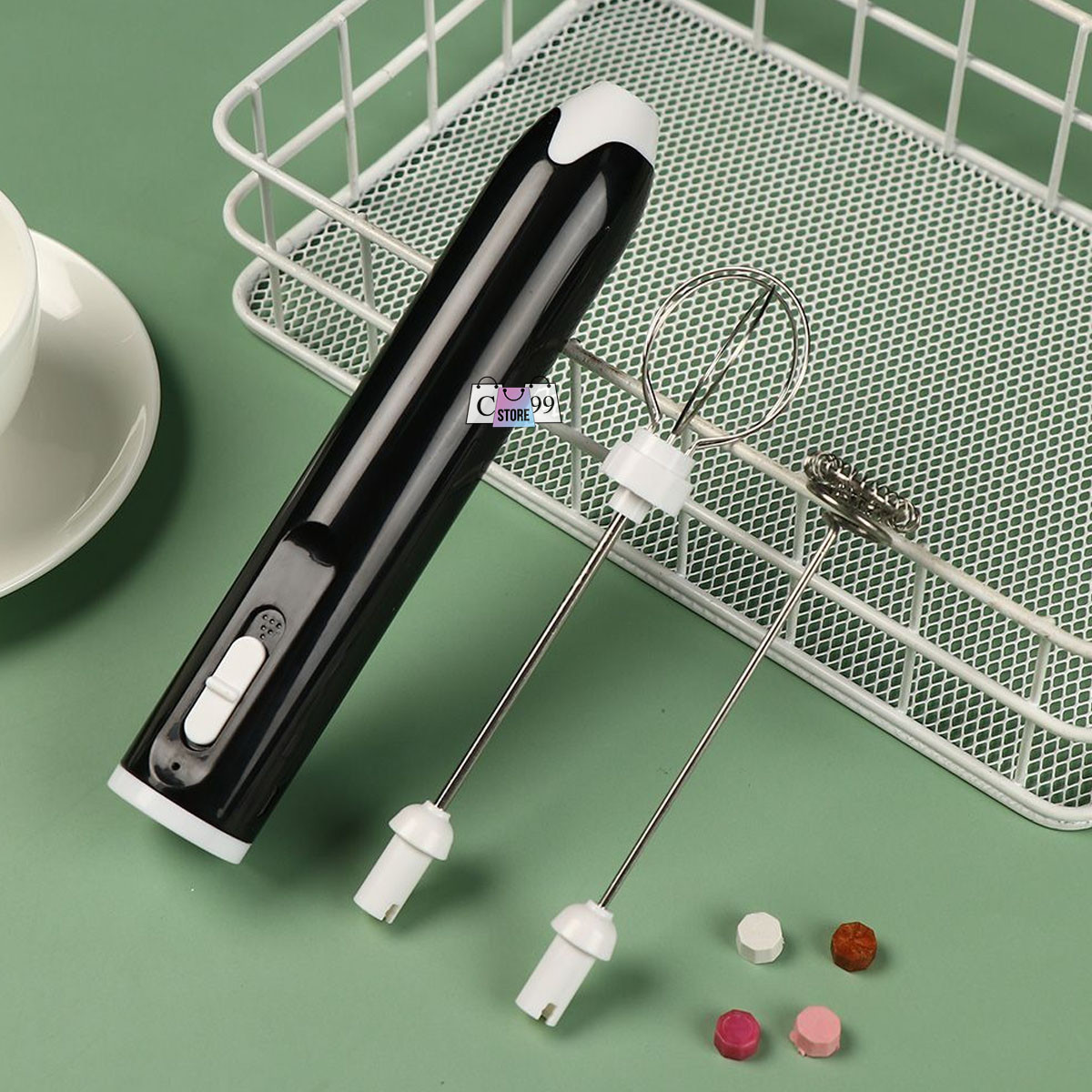 Batidor Recargable USB 2 en 1 Mezclador